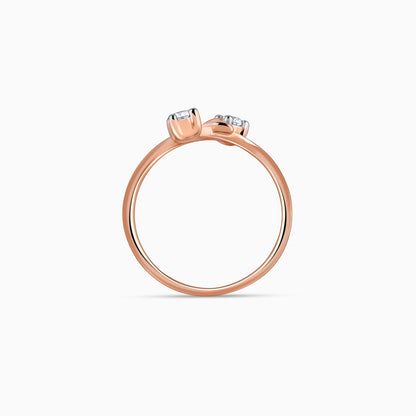 Rose Gold Anthos Diamond Ring