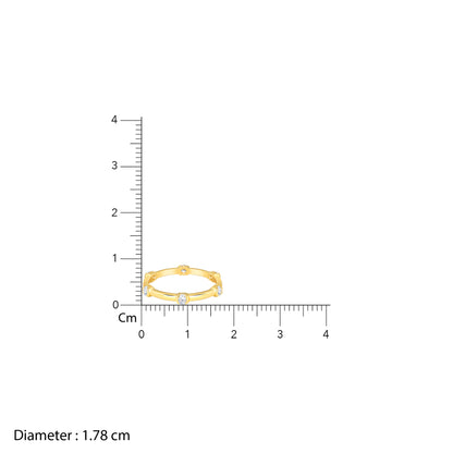 Gold Heavenly Elegance Diamond Ring