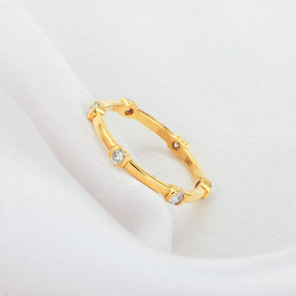 Gold Heavenly Elegance Diamond Ring