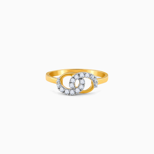 Gold Locked In Love Lab Grown Diamond Ring