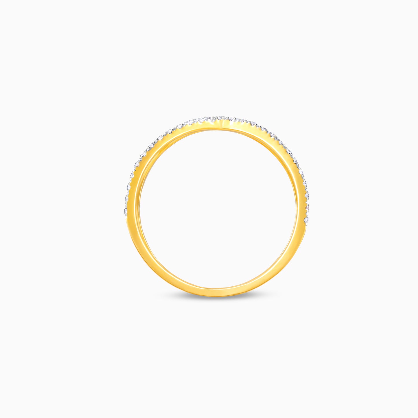 Gold Entwined Journeys Diamond Ring