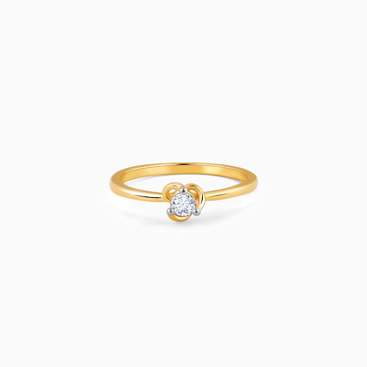 Gold Glamorous Grace Lab Grown Diamond Ring