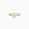 Gold Everlight Solitaire Lab Grown Diamond Ring