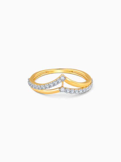 Gold Vividia Lab Grown Diamond Ring