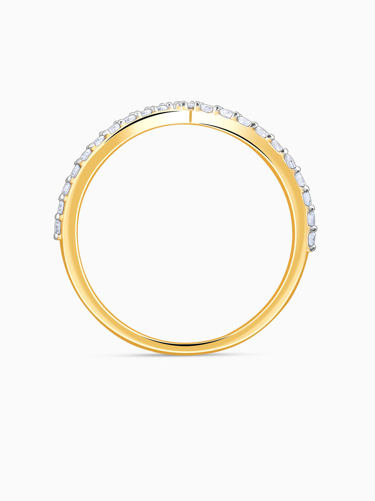 Gold Vividia Lab Grown Diamond Ring