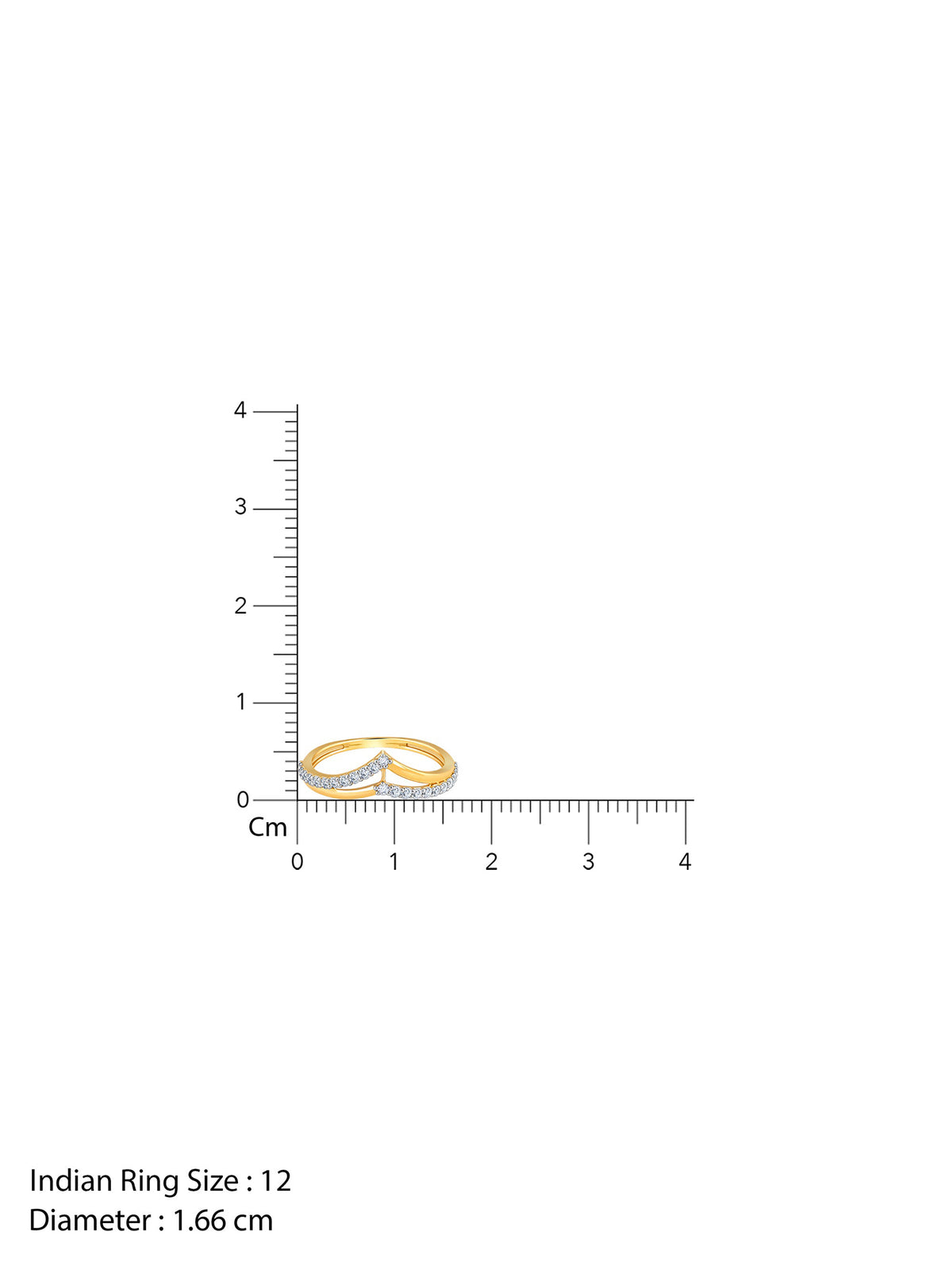 Gold Vividia Lab Grown Diamond Ring
