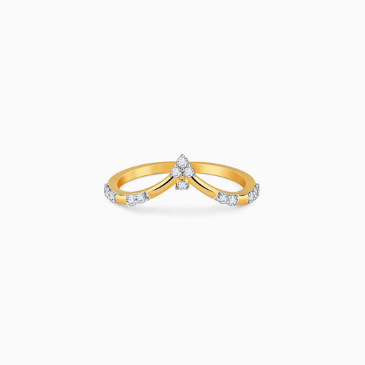 Gold Nora Vanki Lab Grown Diamond Ring