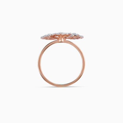 Rose Gold Butterfly Dreams Lab Grown Diamond Ring