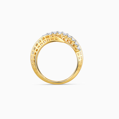 Gold Shimmering Moments Lab Grown Diamond Ring