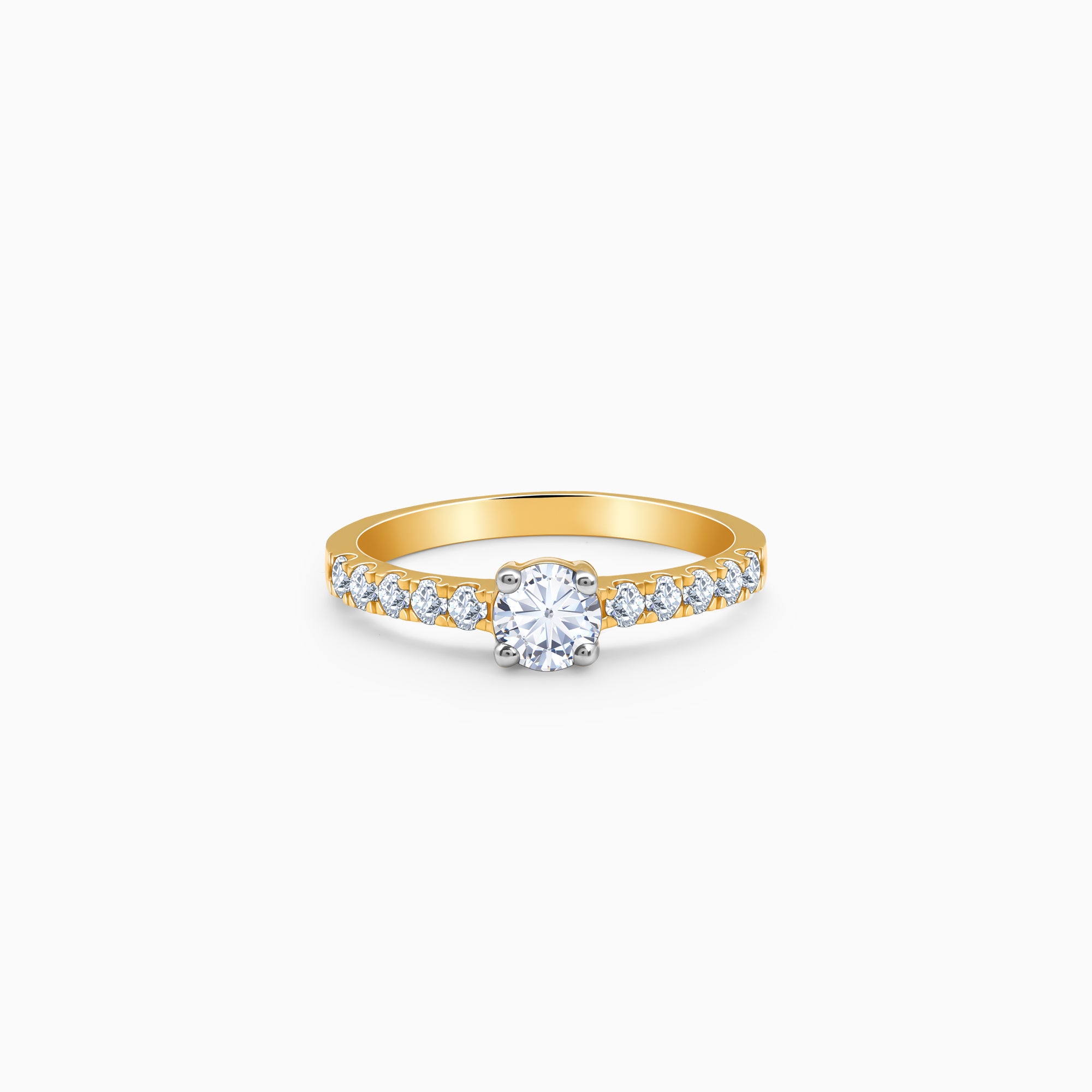 Ceres Rings Buy Gold Ceres Solitaire Diamond Ring online | GIVA Jewellery – Heer by ...