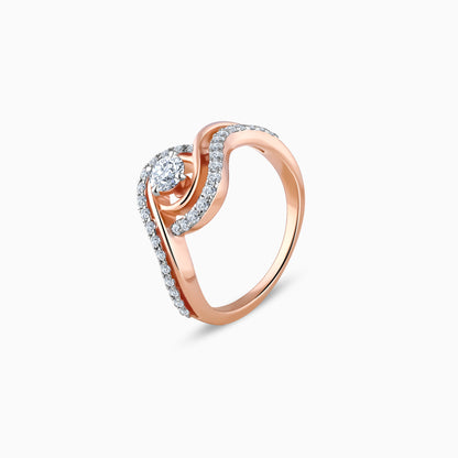 Rose Gold Rhea Solitaire Lab Grown Diamond Ring