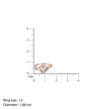 Rose Gold Rhea Solitaire Lab Grown Diamond Ring