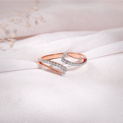 Rose Gold Classique Lab Grown Diamond Ring