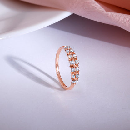 Rose Gold Mystical Celine Lab Grown Diamond Ring