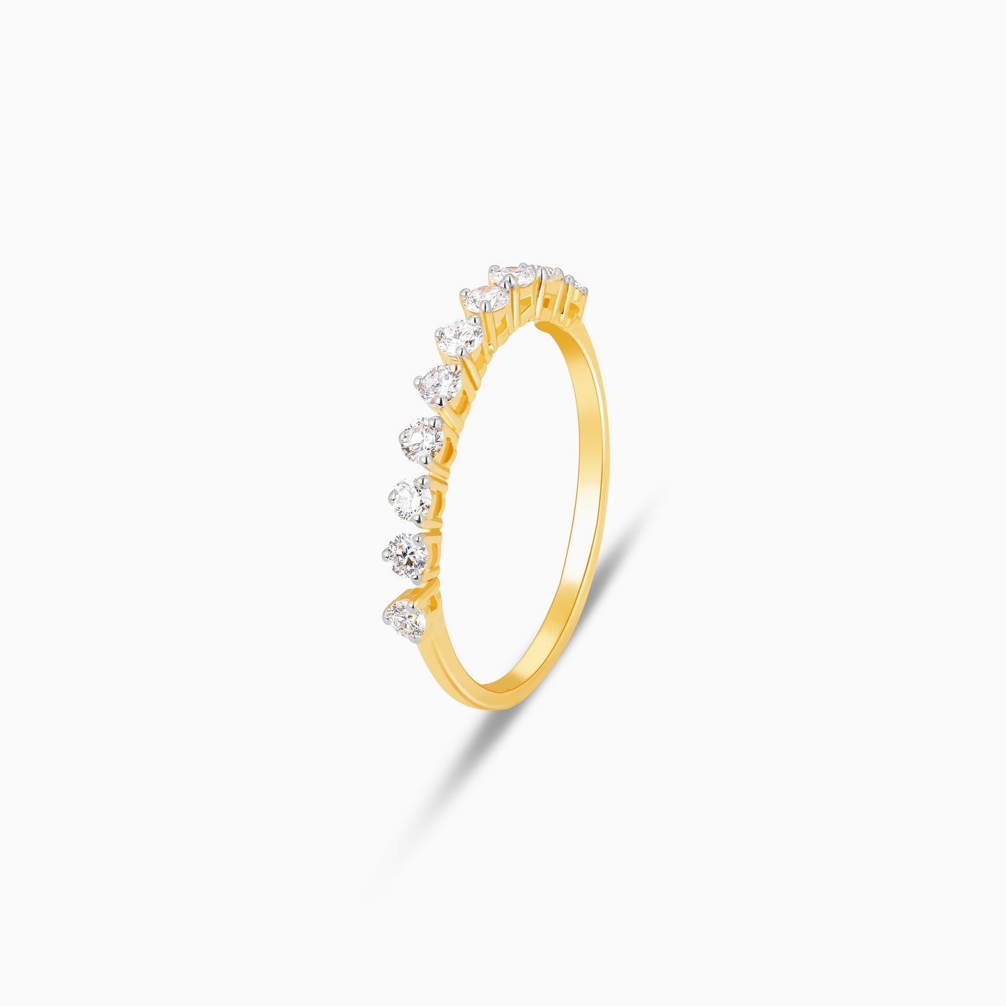 Gold Glorious Glow Diamond Ring