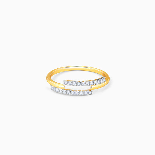 Gold Tantalising Twilight Diamond Ring