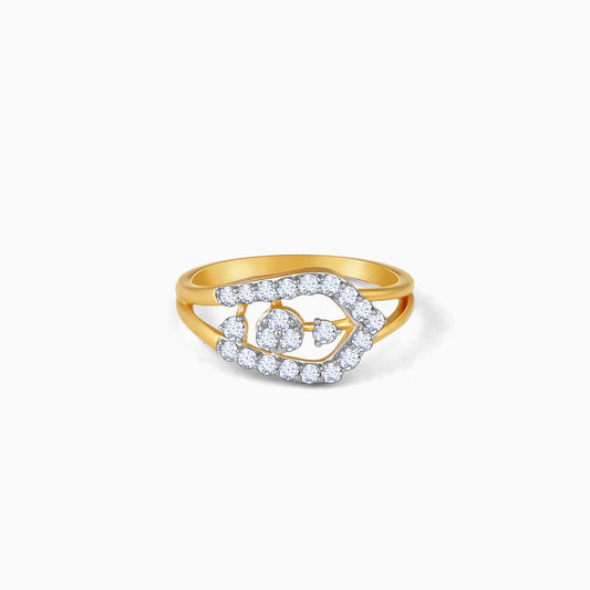 Gold Glorious Lab Grown Diamond Ring