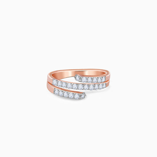 Rose Gold Versatile Lab Grown Diamond Ring