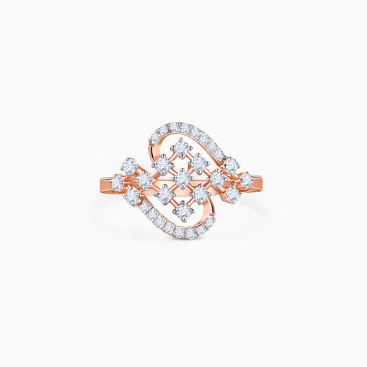 Rose Gold Heartfelt Spark Lab Grown Diamond Ring