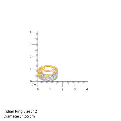 Gold Twin 2-in-1 Lab Grown Diamond Ring
