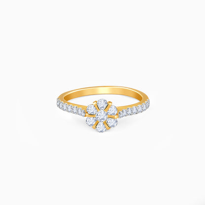 Gold Blossom Radiance Diamond Ring