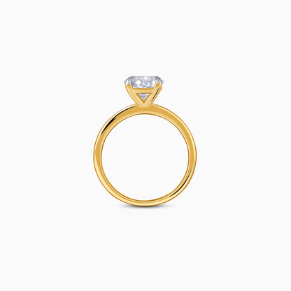 Gold Soul Solitaire Lab Grown Diamond Ring
