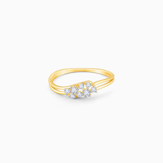 Gold Captivating Brilliance Diamond Ring