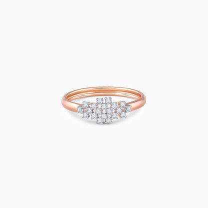 Rose Gold Stunning Lab Grown Diamond Ring