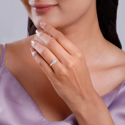 Rose Gold Stunning Lab Grown Diamond Ring