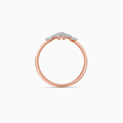 Rose Gold Stunning Lab Grown Diamond Ring