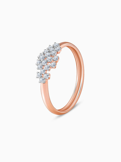 Rose Gold Stunning Lab Grown Diamond Ring