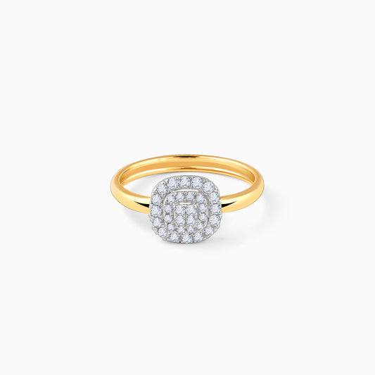 Gold Glam Lab Grown Diamond Ring