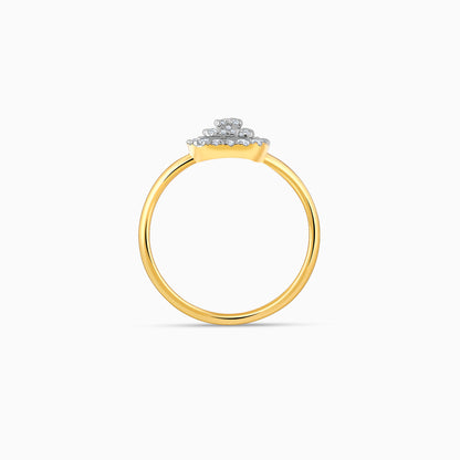 Gold Glam Lab Grown Diamond Ring