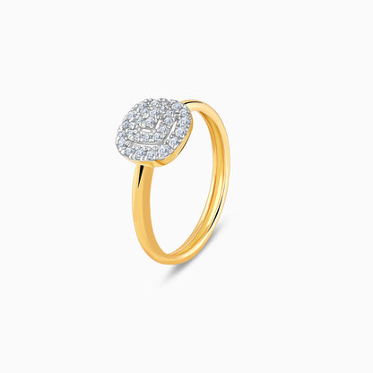 Gold Glam Lab Grown Diamond Ring