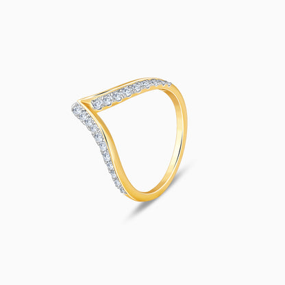 Gold Avira Lab Grown Diamond Ring