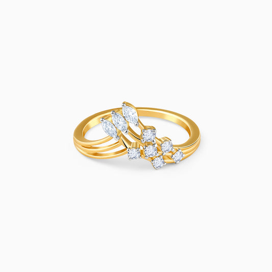 Gold Aveline Lab Grown Diamond Ring