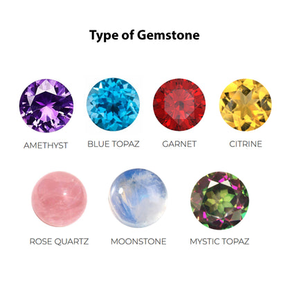 Silver Minimal Topaz Ring For Him