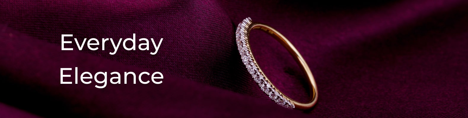 Everyday Elegance - Gold Diamond Everyday Wear