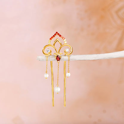 Golden Kali Hair Pin