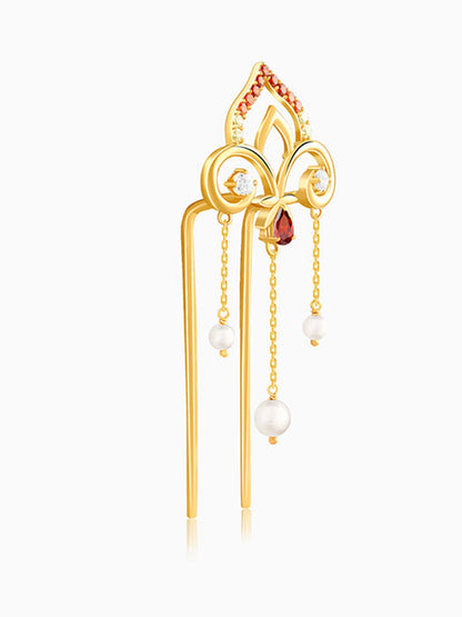 Golden Kali Hair Pin