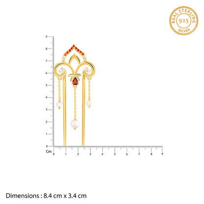 Golden Kali Hair Pin