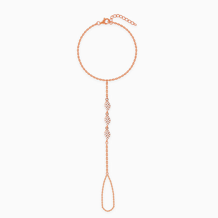 Rose Gold Blush Orbit Hathphool