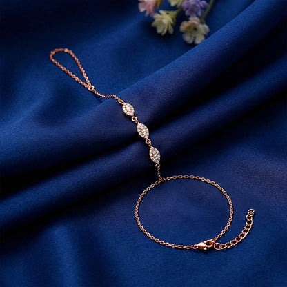 Rose Gold Blush Orbit Hathphool