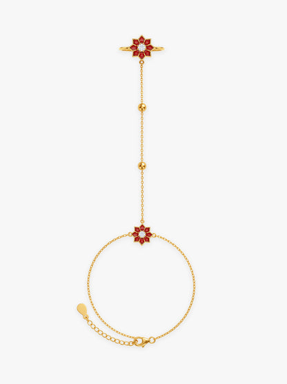 Golden Rangoli Noor Hathphool