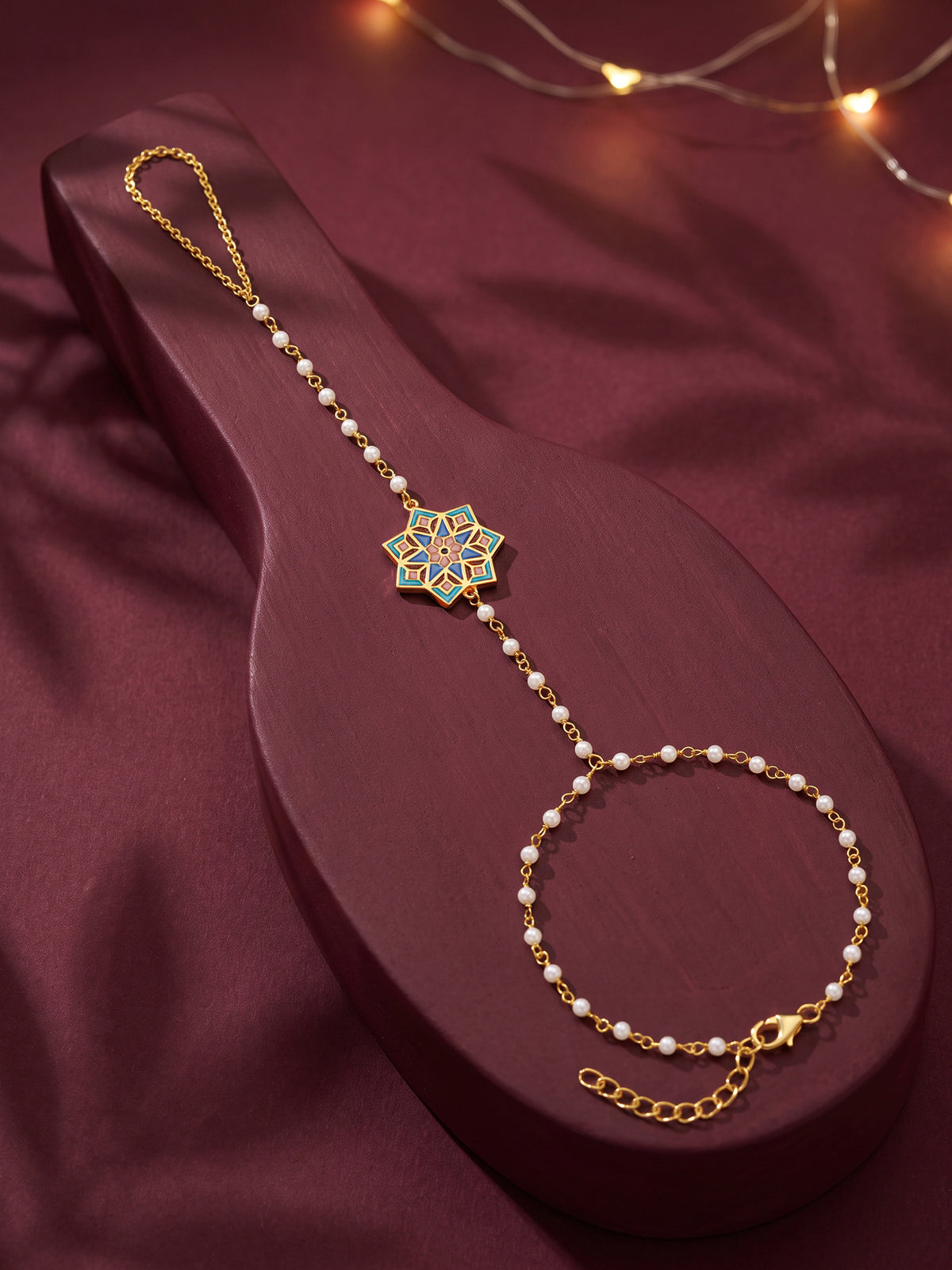 Golden Rangeeli Moti Hathphool