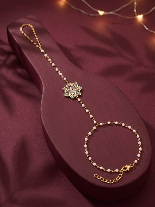 Golden Rangeeli Moti Hathphool