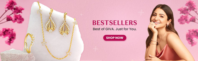 Buy Pure Silver and Gold Jewellery Online | Lab Grown Diamonds – GIVA ...