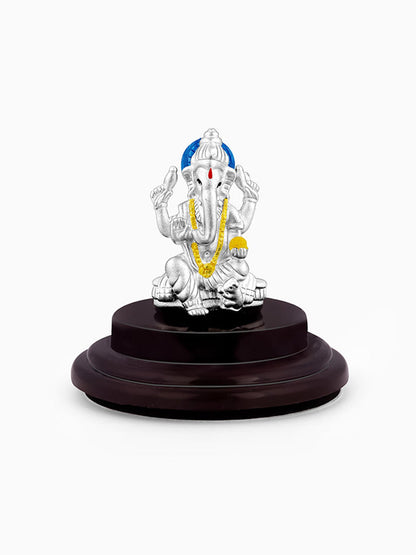 Silver Balaganapati Idol