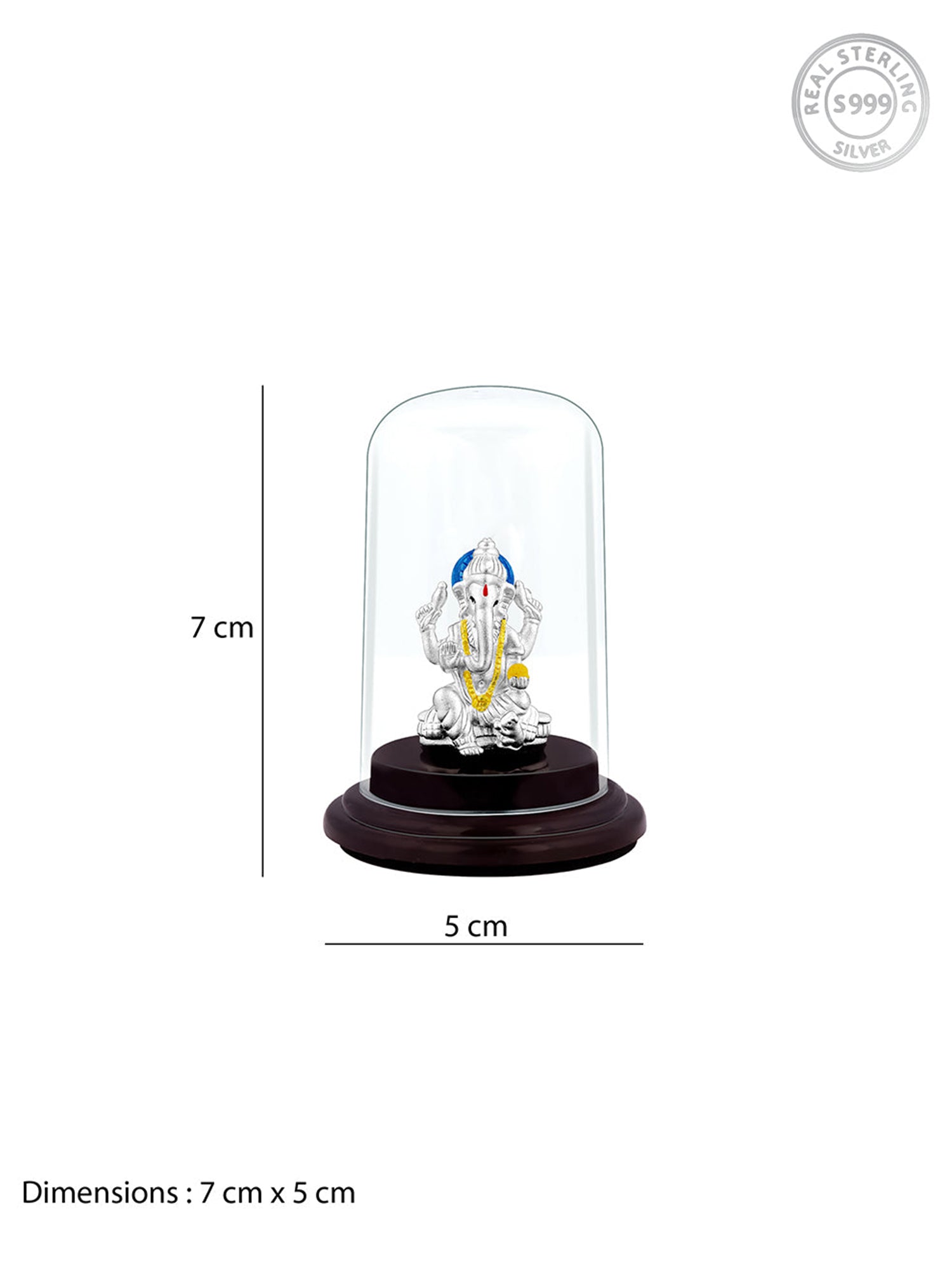 Silver Balaganapati Idol