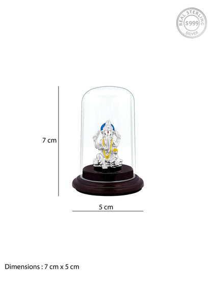 Silver Balaganapati Idol
